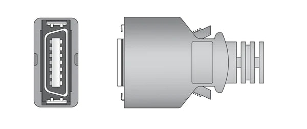 Sensor SpO2 de conexión directa compatible Masimo