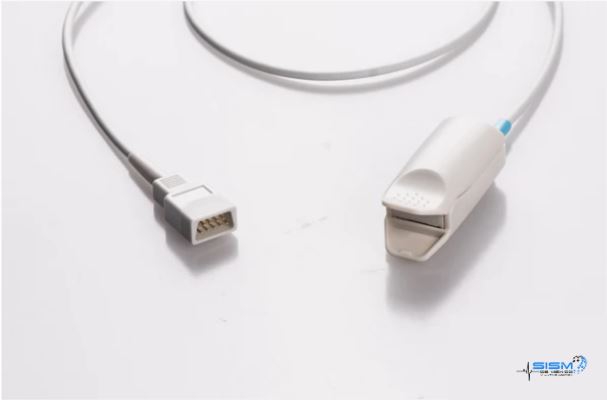 Sensor SpO2 corto compatible Datex-Ohmeda® OXY-F-DB
