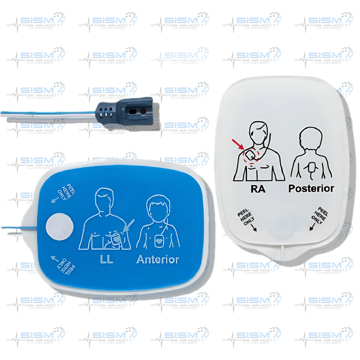 Electrodos Desechable Compatible con Philips