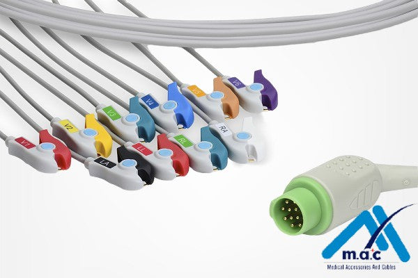 Cable ECG de una pieza Fukuda Denshi