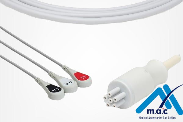 Cable ECG de una pieza Colin