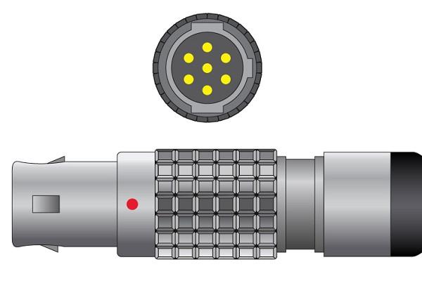 Cable adaptador SpO2 compatible Modulo Invivo Nellcor