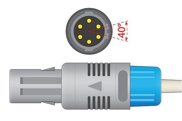 Cable adaptador SpO2 compatible Mindray® Masimo® para LNOP
