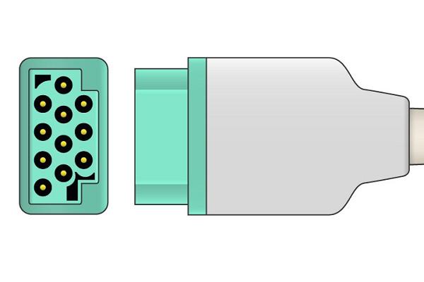 Cable troncal compatible GE Marquette de 12 latiguillos