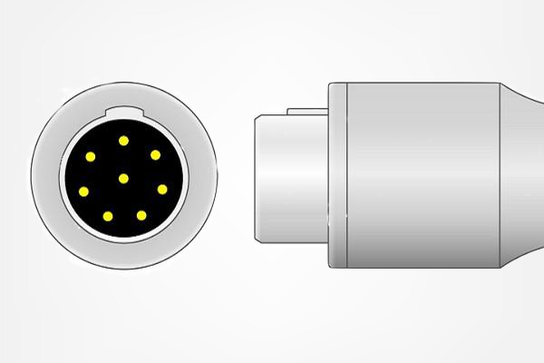 Cable ECG de una pieza compatible Philips