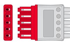 Set de latiguillos ECG compatibles Philips