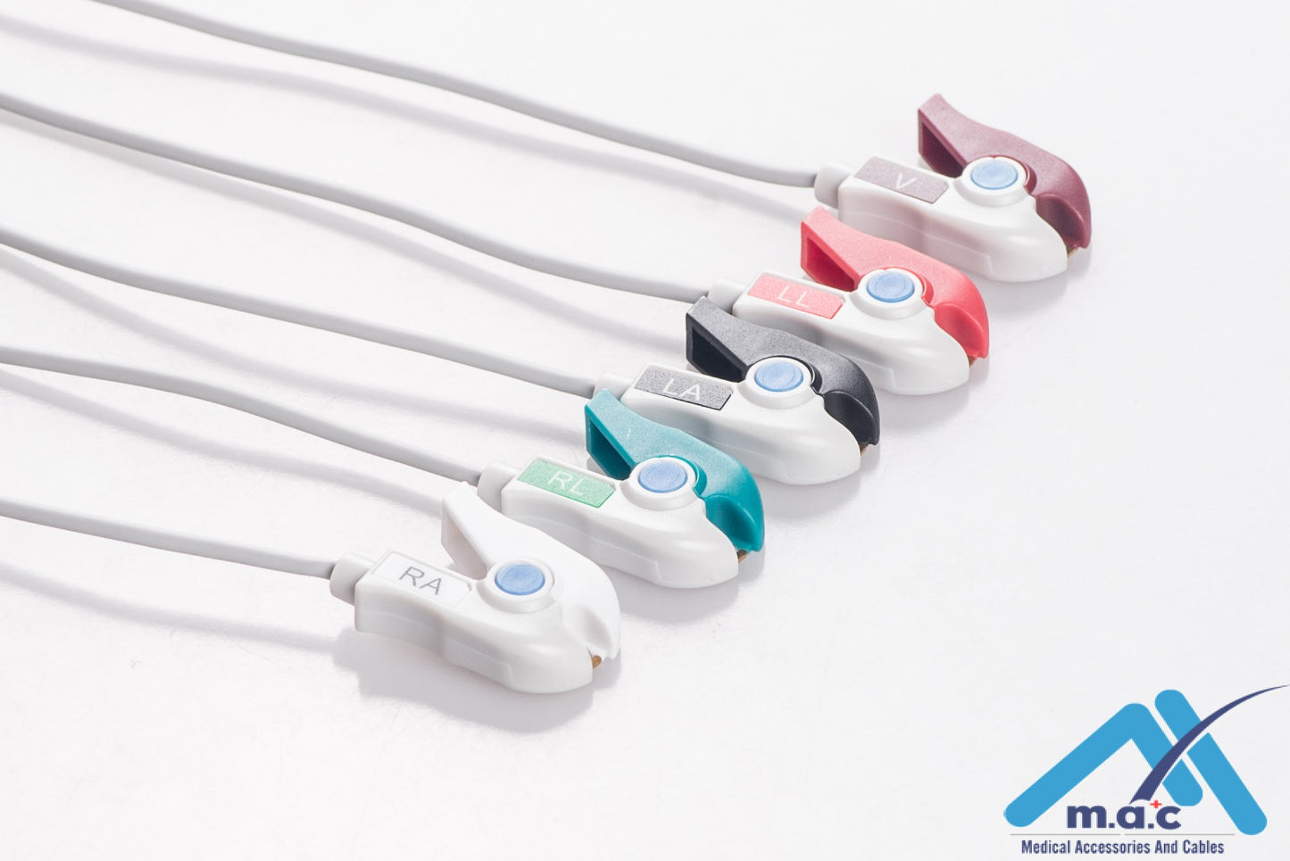Cable ECG de una pieza compatible Philips