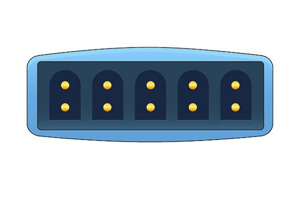 Cable Troncal ECG compatible Mindray