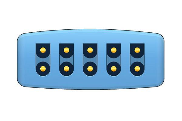Cable Troncal ECG compatible GE Vivid i / q