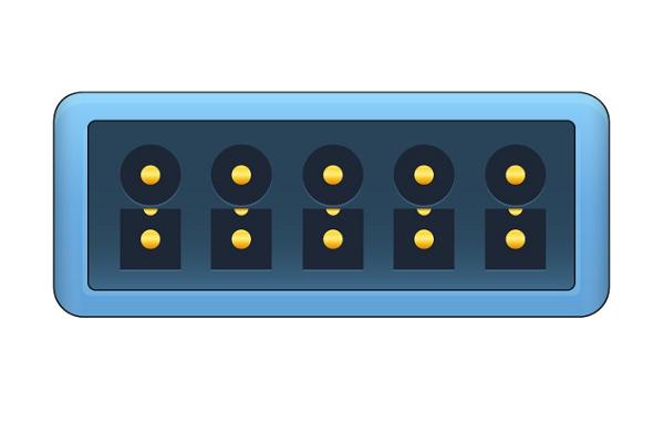 Cable Troncal ECG compatible Philips
