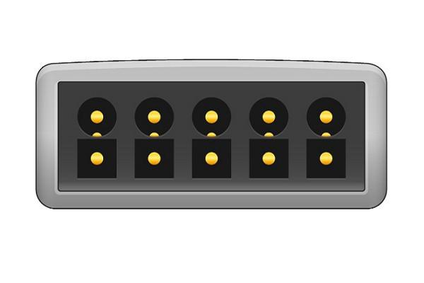 Cable Troncal ECG GE Hellige