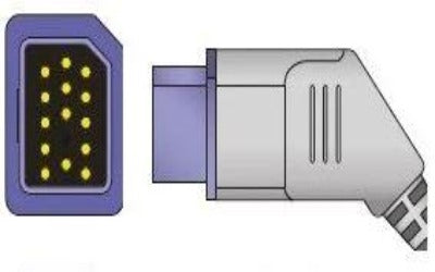 Cable adaptador SpO2 compatible Nihon Kohden® JL-650P Oximax®