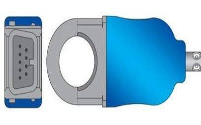 Cable adaptador SpO2 compatible Nihon Kohden® JL-900P