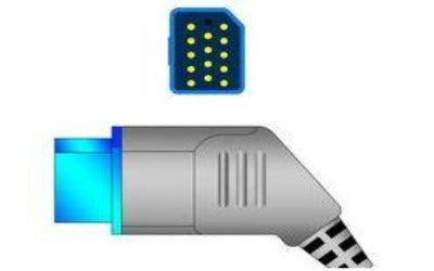 Cable adaptador SpO2 compatible Nihon Kohden® JL-900P