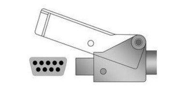 Cable adaptador SpO2 Hellige