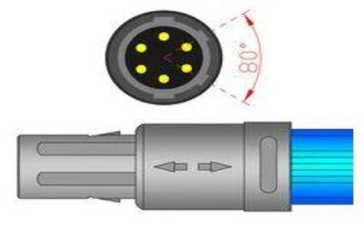 Cable adaptador SpO2 compatible Mindray® Masimo® para LNCS