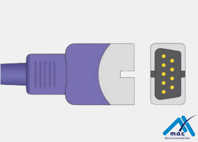 Cable adaptador SpO2 Nellcor® Oxi DEC-8