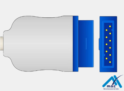 Cable adaptador SpO2 compatible Datex Ohmeda TS-G3