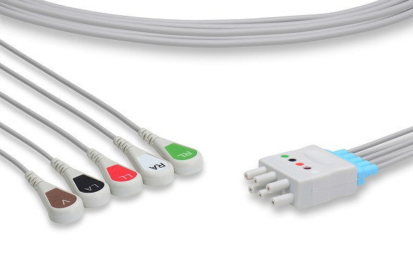 Set de latiguillos ECG Compatibles Nihon Kohden