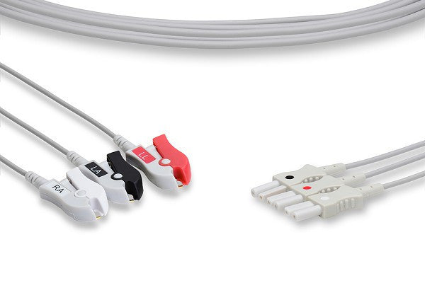 Set de latiguillos ECG compatibles Spacelabs TruLink