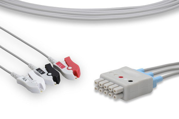 Latiguillos ECG compatibles GE® Vivid i / q