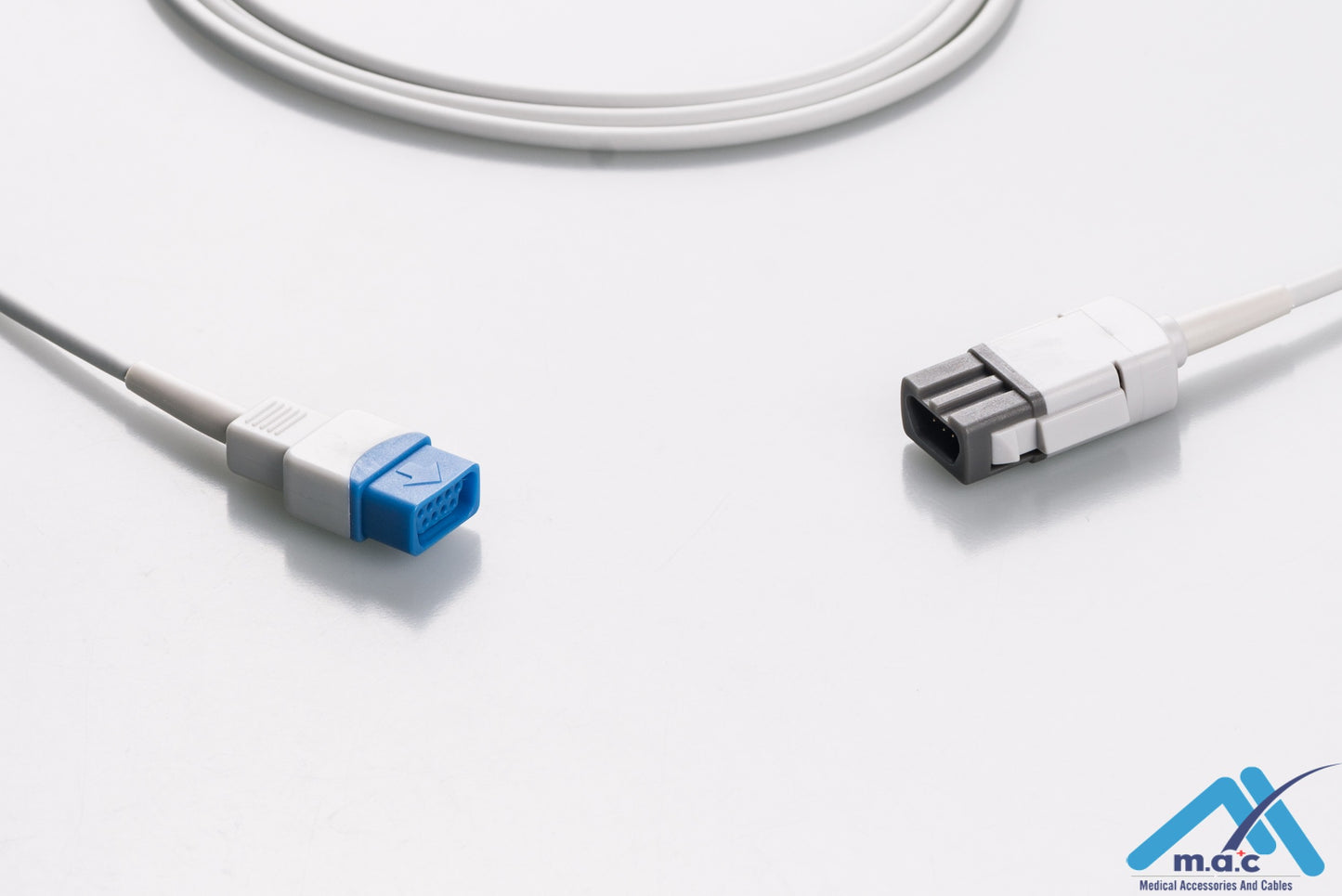 Cable adaptador SpO2 compatible Datex-Ohmeda® Trusat® TruSignal® TS-M3