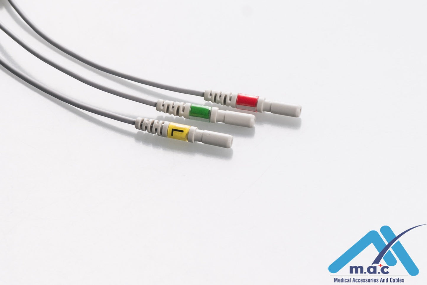 Set de latiguillos ECG desechables estilo DIN