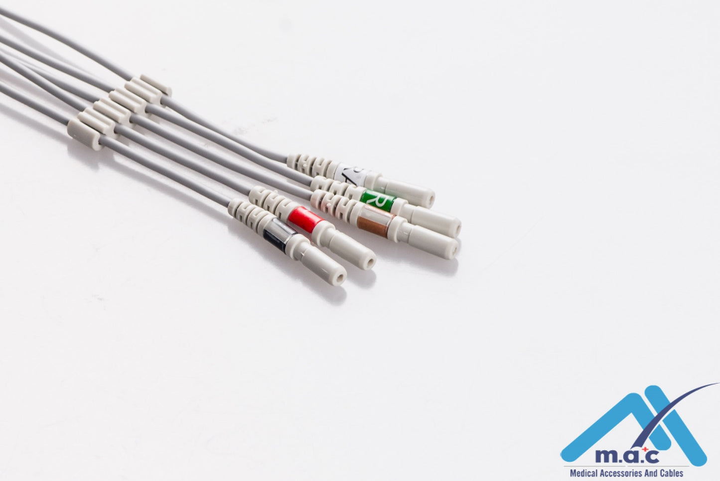 Set de latiguillos ECG desechables estilo DIN