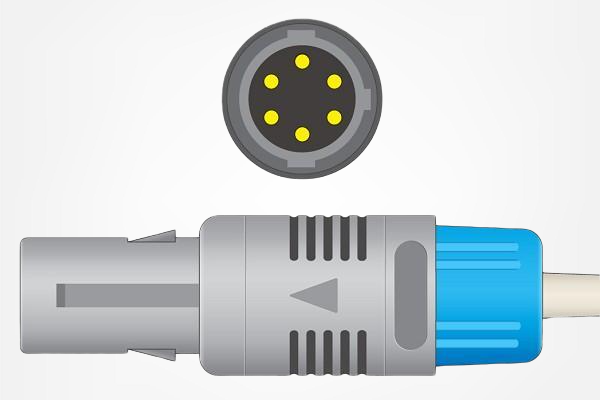 Sensor SpO2 de conexión directa compatible Infinium 6 pines 1 guia