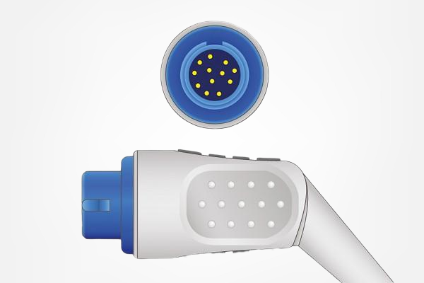 Sensor SpO2 conexión directa compatible Mindray Masimo