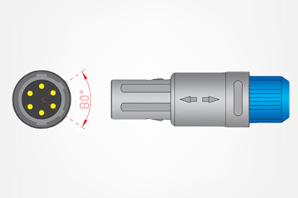 Cable adaptador SpO2 compatible Datascope® Trio Oximax®