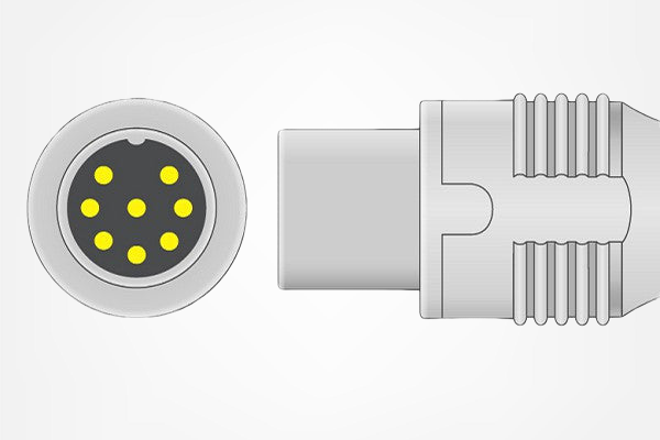 Cable adaptador SpO2 compatible Schiller® LNOP