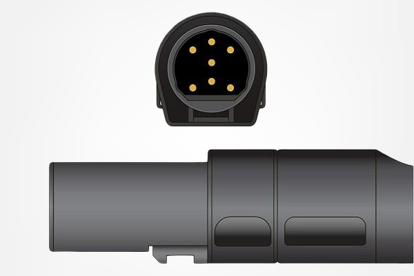 Cable ECG de una pieza CAS Med 750