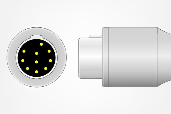 Cable ECG de una pieza Mennen
