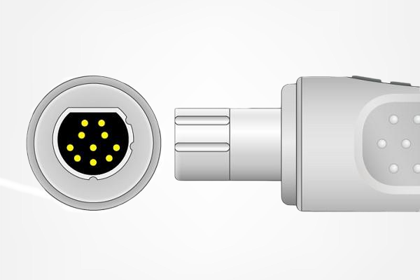 Cable ECG de una Draeger