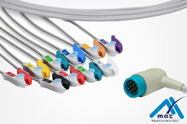 Cable EKG Compatible Lifepak Physio Control
