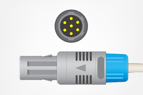 Cable ECG de una pieza GE® Vivid i / q