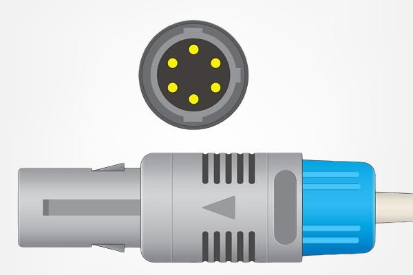 Sensor SpO2 de conexión directa compatible Pace Tech