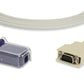 Cable adaptador SpO2 compatible Nihon Kohden NK-OEM-10