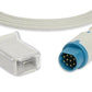 Cable adaptador SpO2 compatible Siemens® Drager®