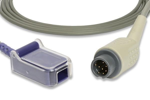 Cable adaptador SpO2 compatible Mindray® BeneView T5, T8 con Oximax®