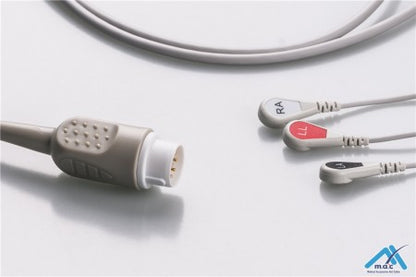 Cable ECG de una pieza compatible Philips