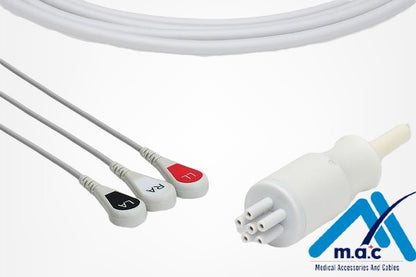 Cable ECG de una pieza Colin