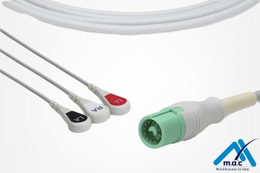 Cable ECG de una pieza Datascope Expert