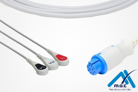 Cable ECG de una pieza S&W Artema