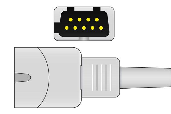 Cable adaptador SpO2 compatible Masimo® LNC MAC-180