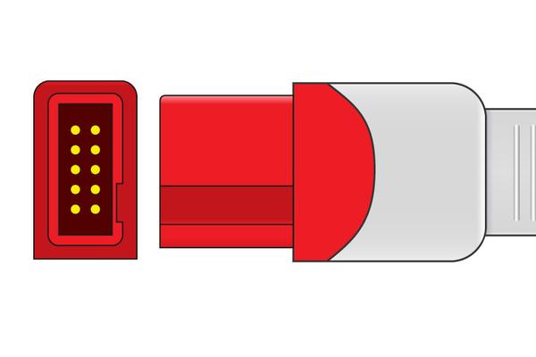 Cable convertidor IBP a 6-Pin doble Spacelabs