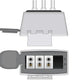 Set de latiguillos compatibles Telemetry Philips