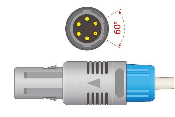 Cable adaptador SpO2 compatible Mindray® Masimo® para LNOP
