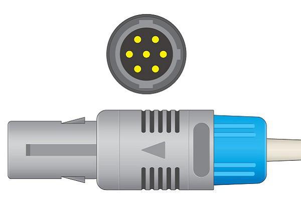 Cable adaptador SpO2 Biolight 7-Pin Oximax